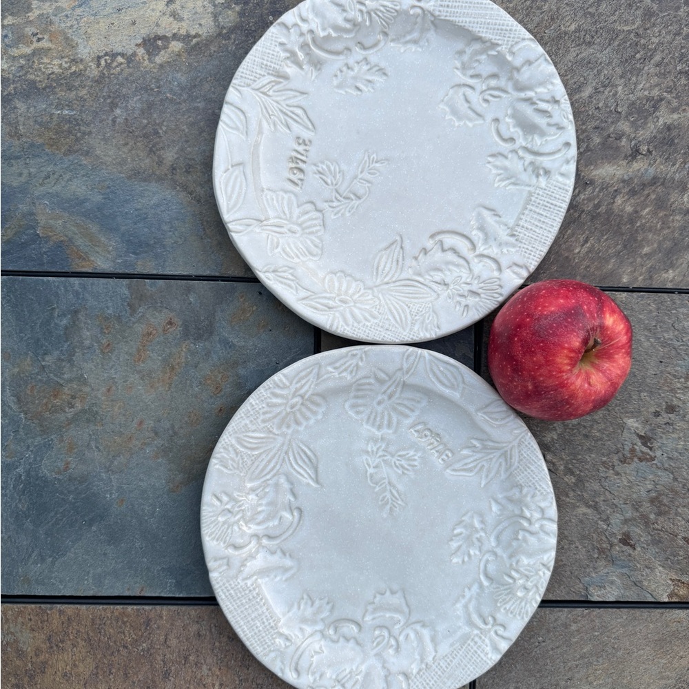 2 Anthropologie Plates
